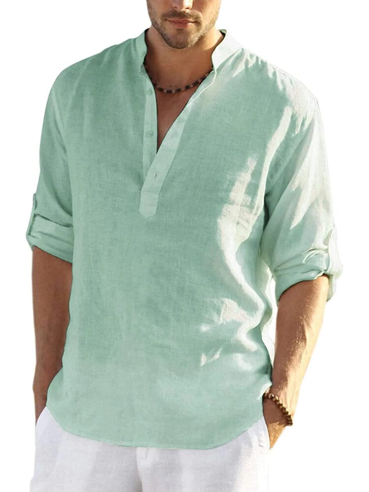 Panika - Camicia in Cotone e Lino