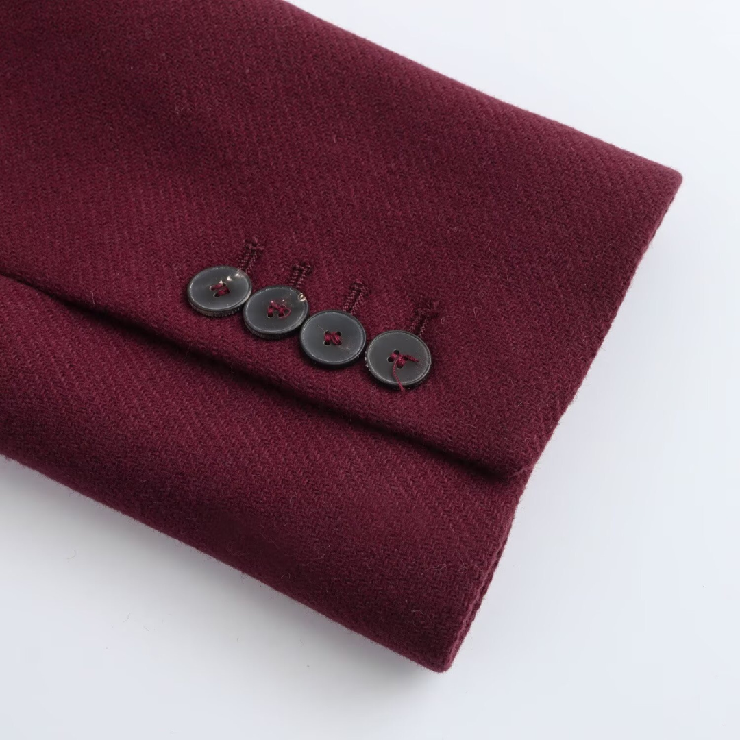 Vittoria Elisei | Cappotto Elegante Lungo in Lana Premium