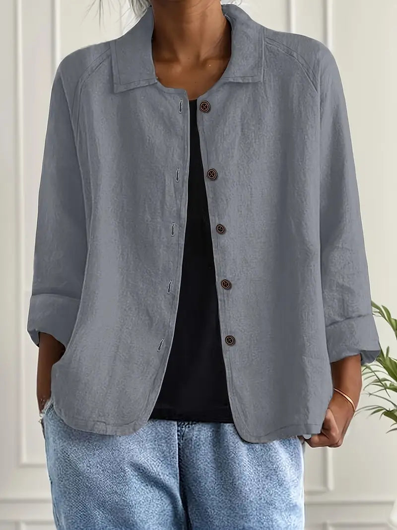 Sofia | Camicia Classica in Cotone Leggero