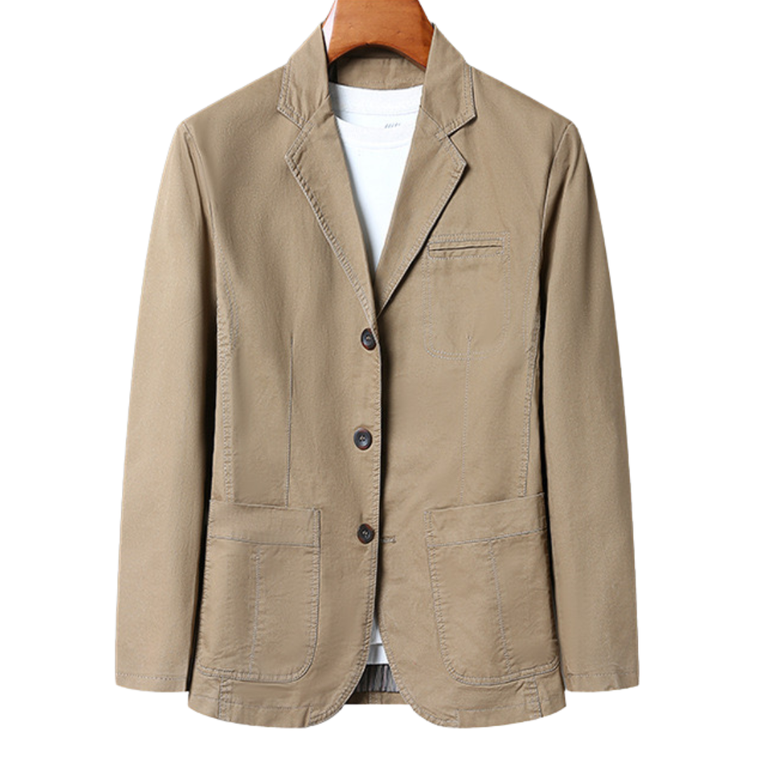 Alessio | Blazer Casual Elegante In Cotone Premium