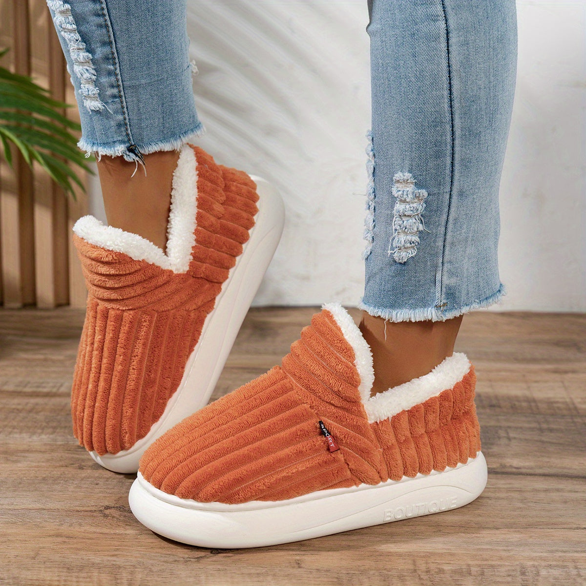 Sophia | Pantofole in peluche CozyStep