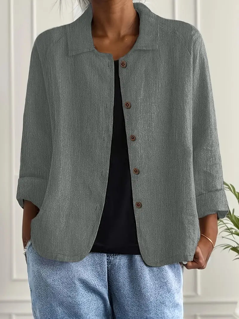 Sofia | Camicia Classica in Cotone Leggero
