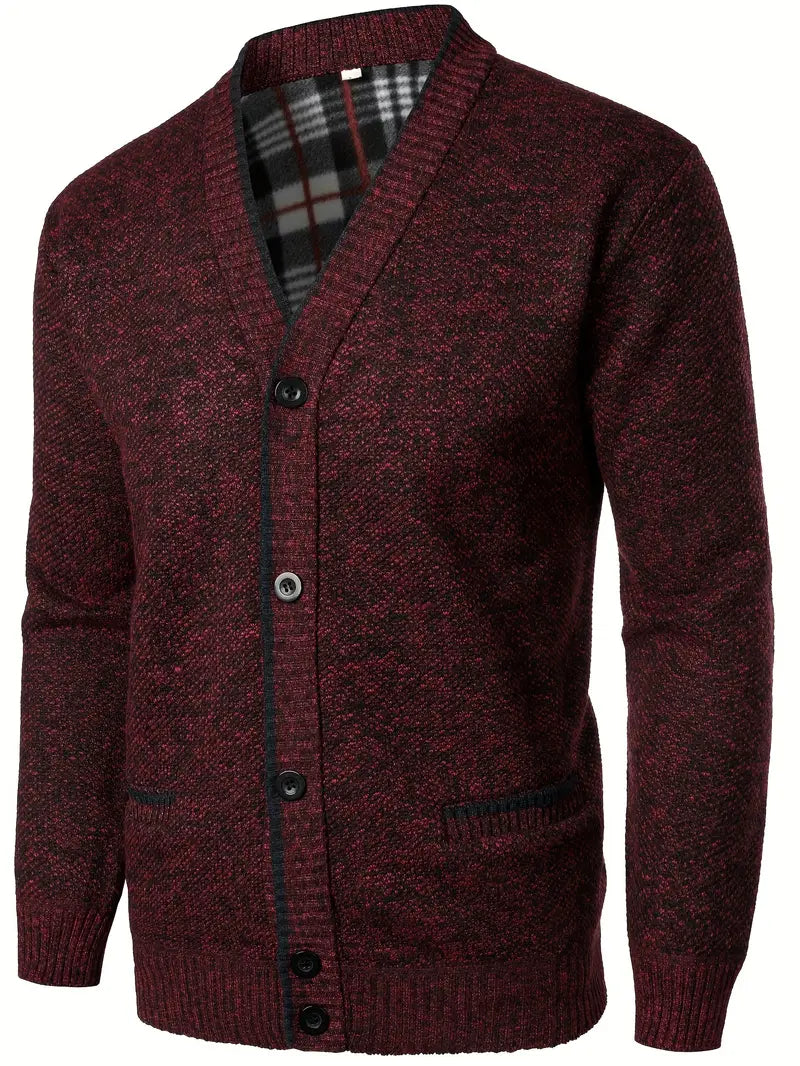 Fulton | Maglione Tricot Casual con Maniche Lunghe