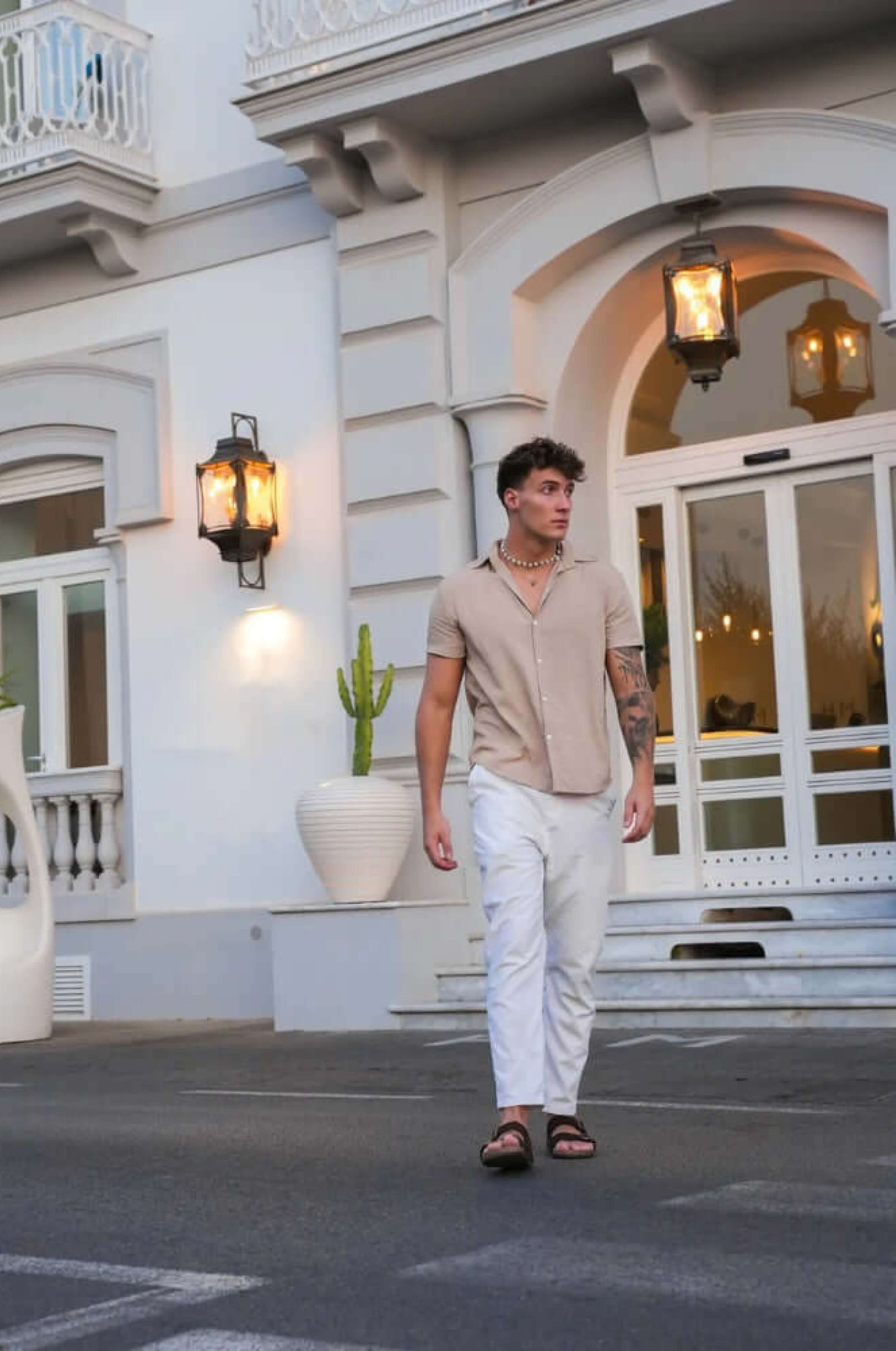 Pantaloni estivi in lino