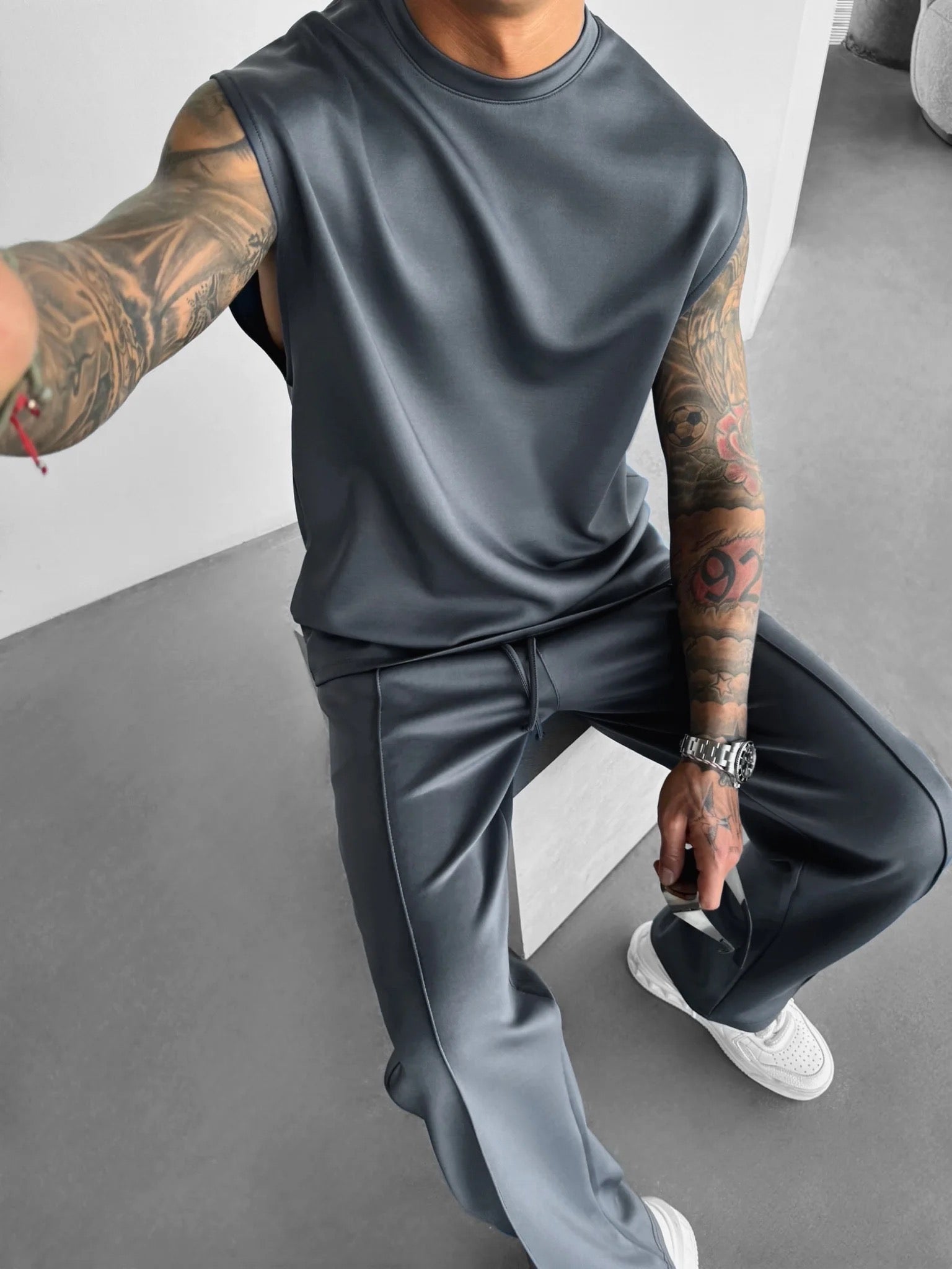 Jogger ampio e rilassato