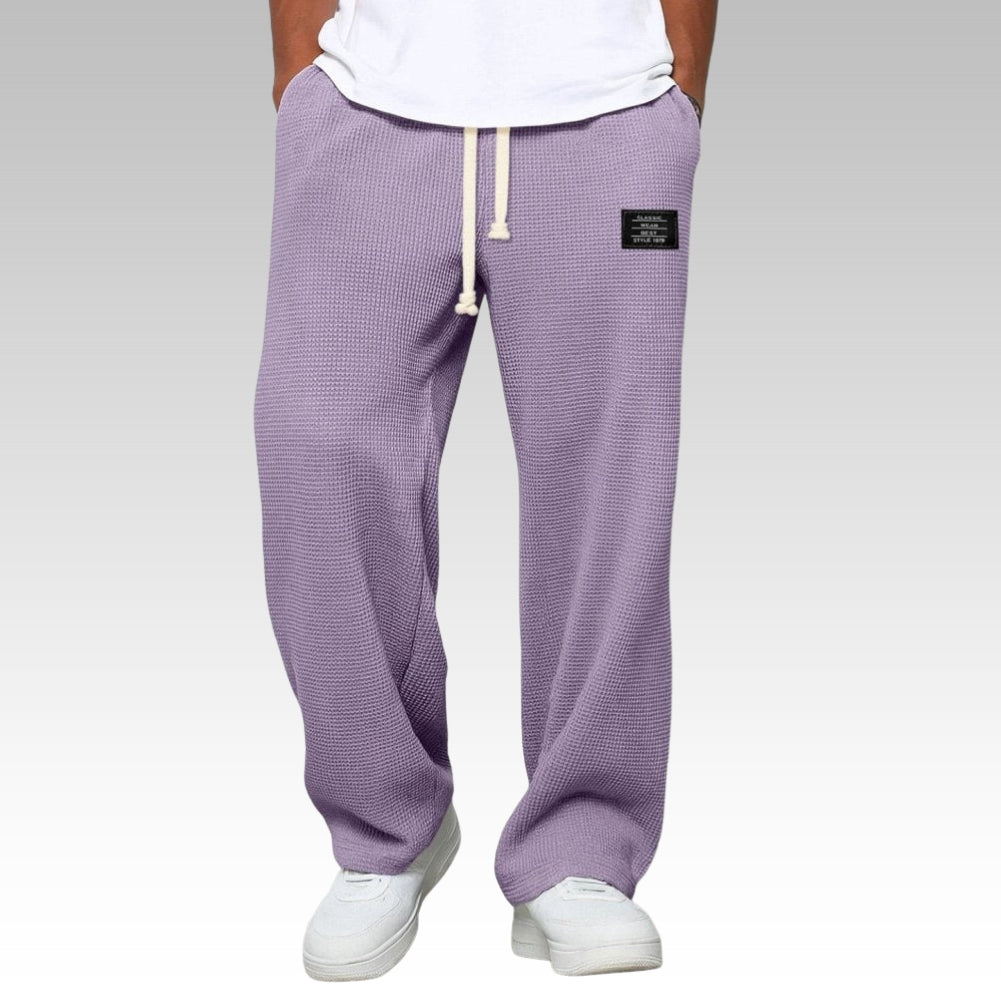 Androw - Comodi Pantaloni a Gamba Larga