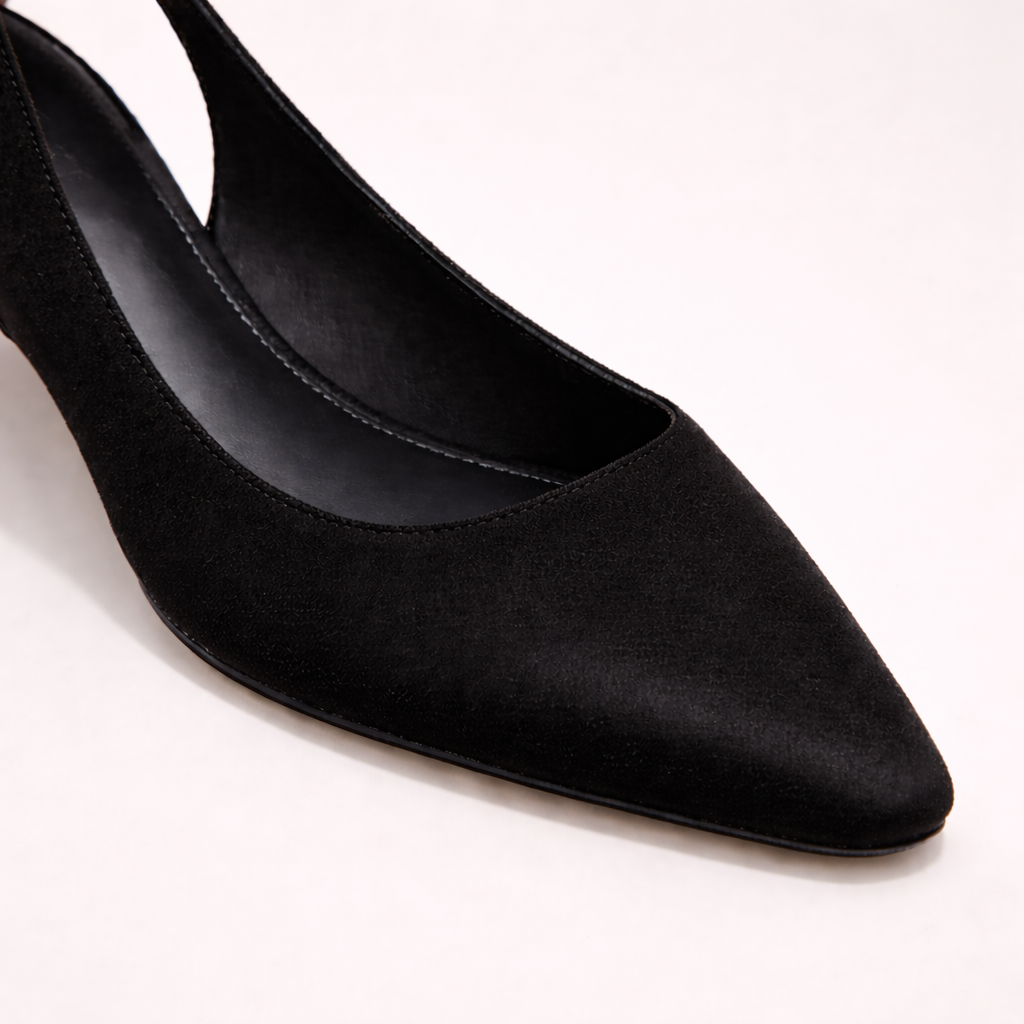 Sienna slingback con tacco basso