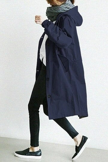 Mandy | Elegante trench impermeabile