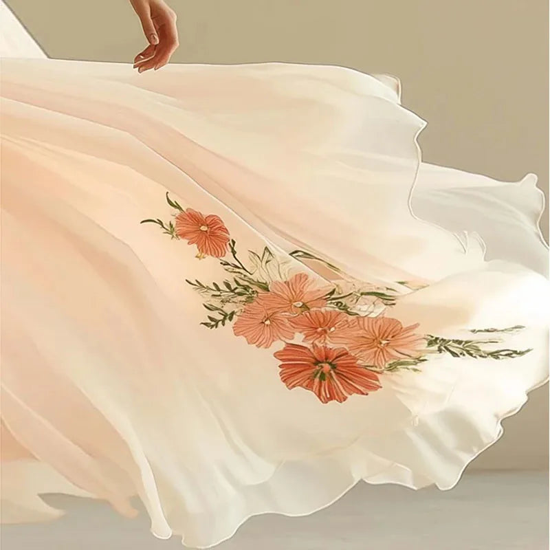 Amelia | Eleganti abiti da festa con scollo a V e vita alta