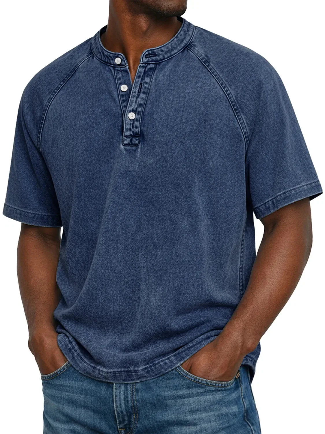 Esarot - Camicia Vintage Con Bottoni