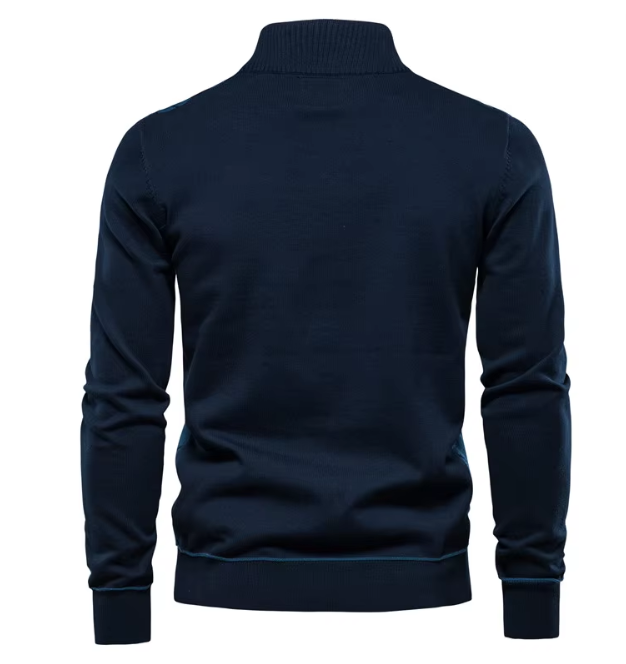 Keller | Pullover Da Uomo Con Mezza Zip