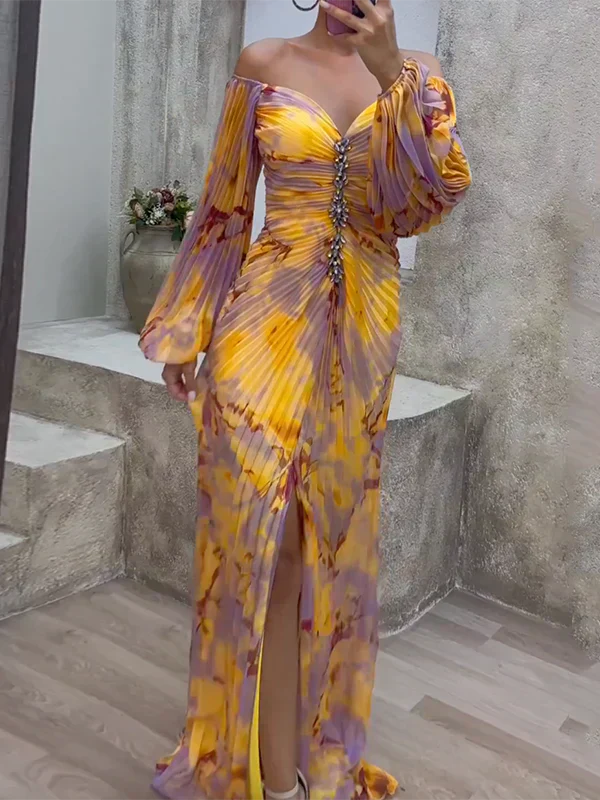 Kristine | Elegante abito con scollo a V