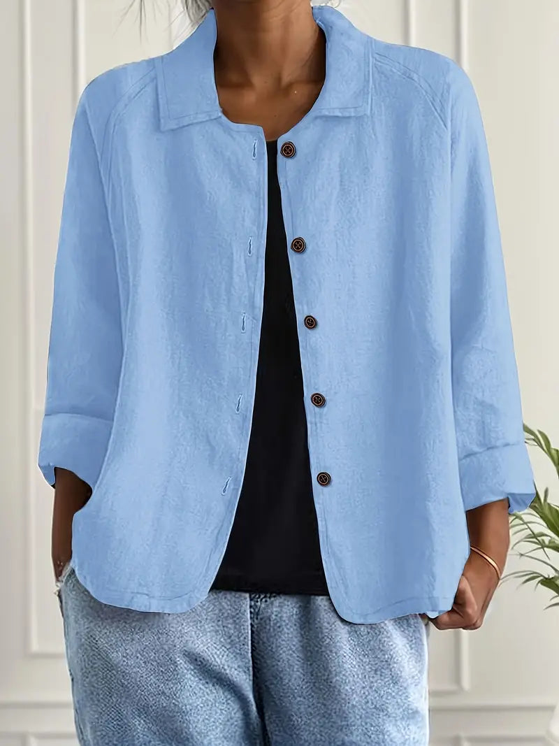 Sofia | Camicia Classica in Cotone Leggero