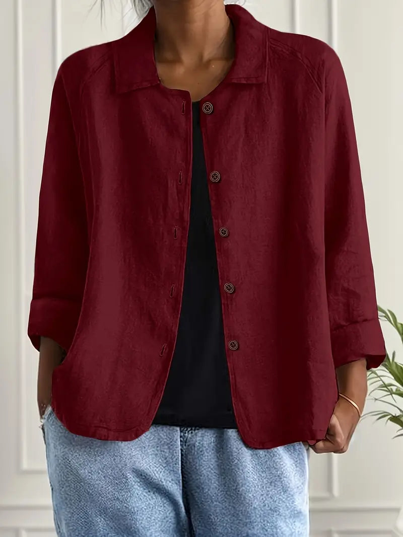 Sofia | Camicia Classica in Cotone Leggero