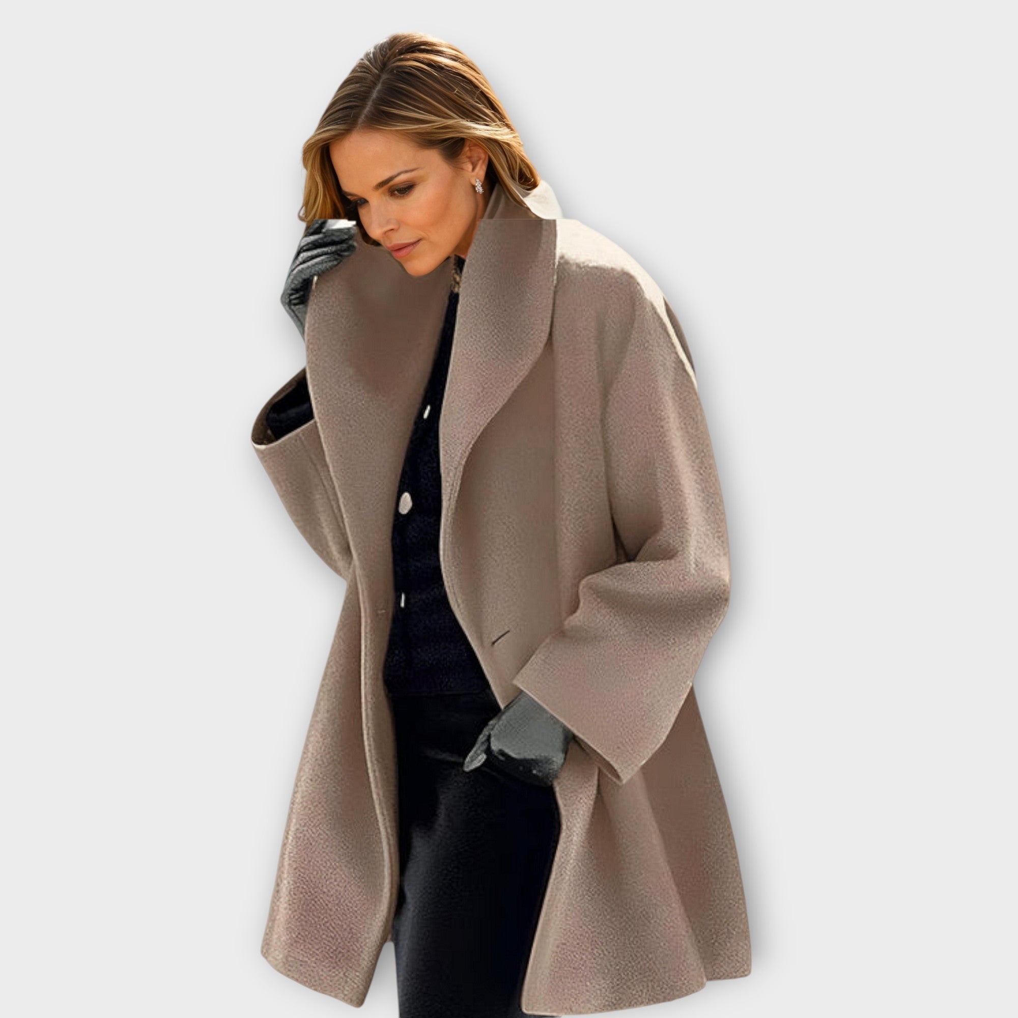 Emma | Cappotto di lana impermeabile Premium