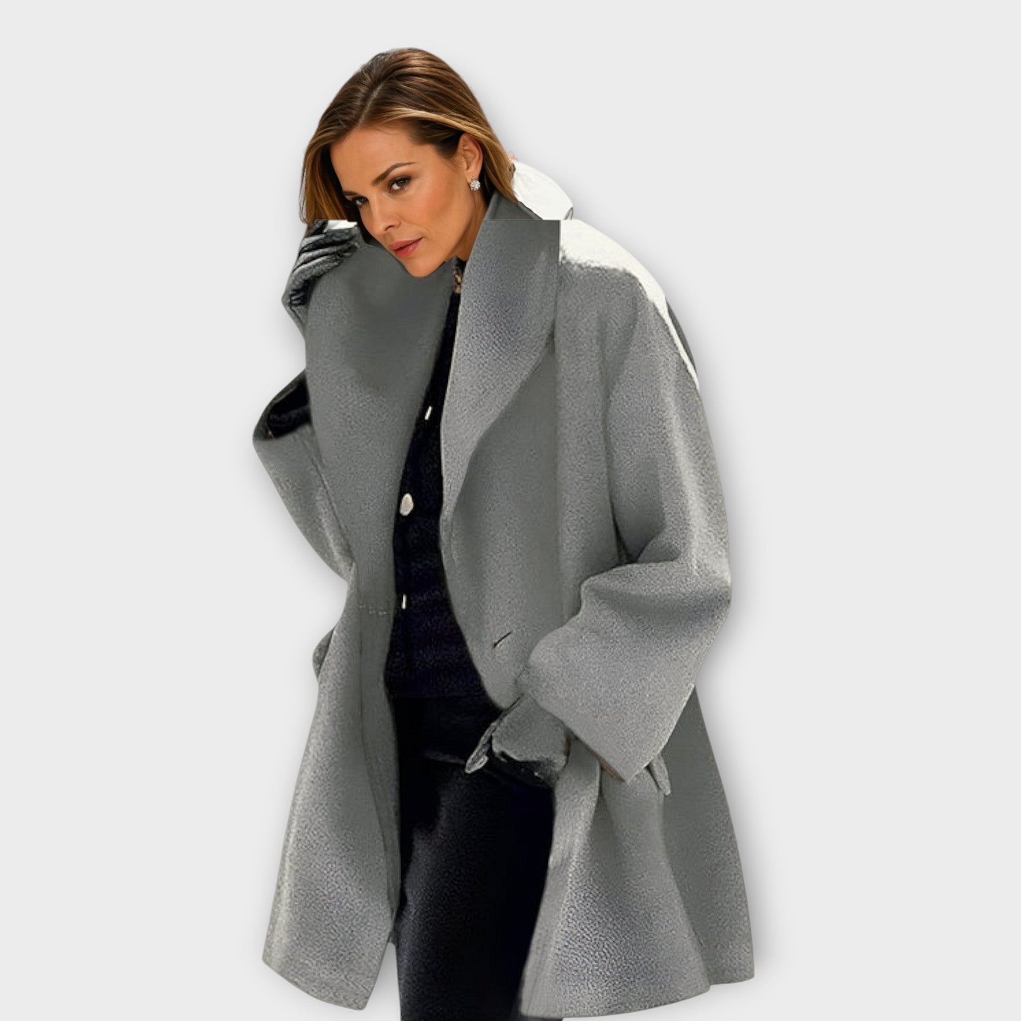 Emma | Cappotto di lana impermeabile Premium