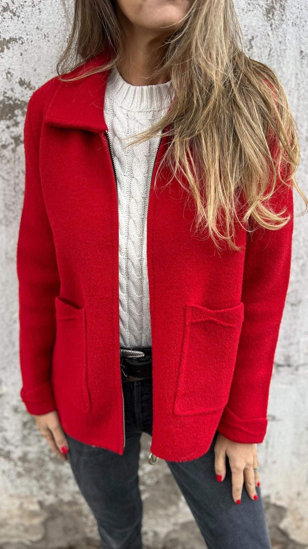 Lessie | Elegante Cardigan In Lana