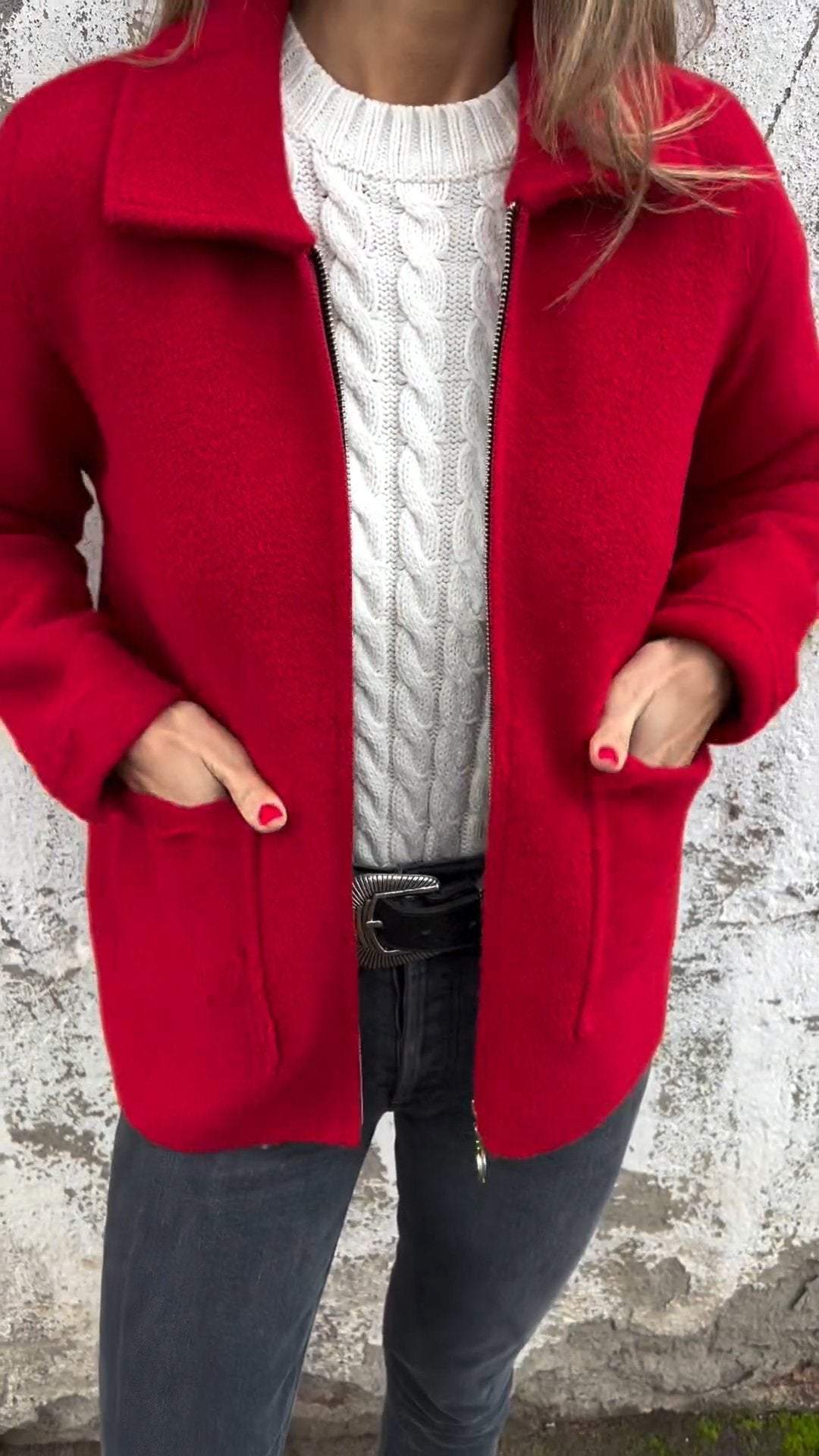 Lessie | Elegante Cardigan In Lana