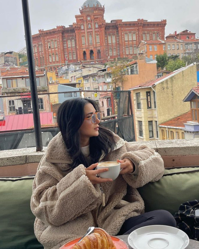 Penelope | Giacca Piumino in Teddy Morbido