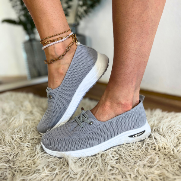 Naliya - Scarpe Da Ginnastica Scivolare Su Lavorate a Maglia