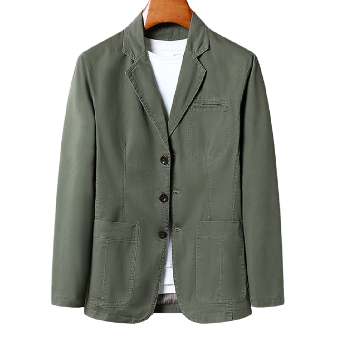 Alessio | Blazer Casual Elegante In Cotone Premium