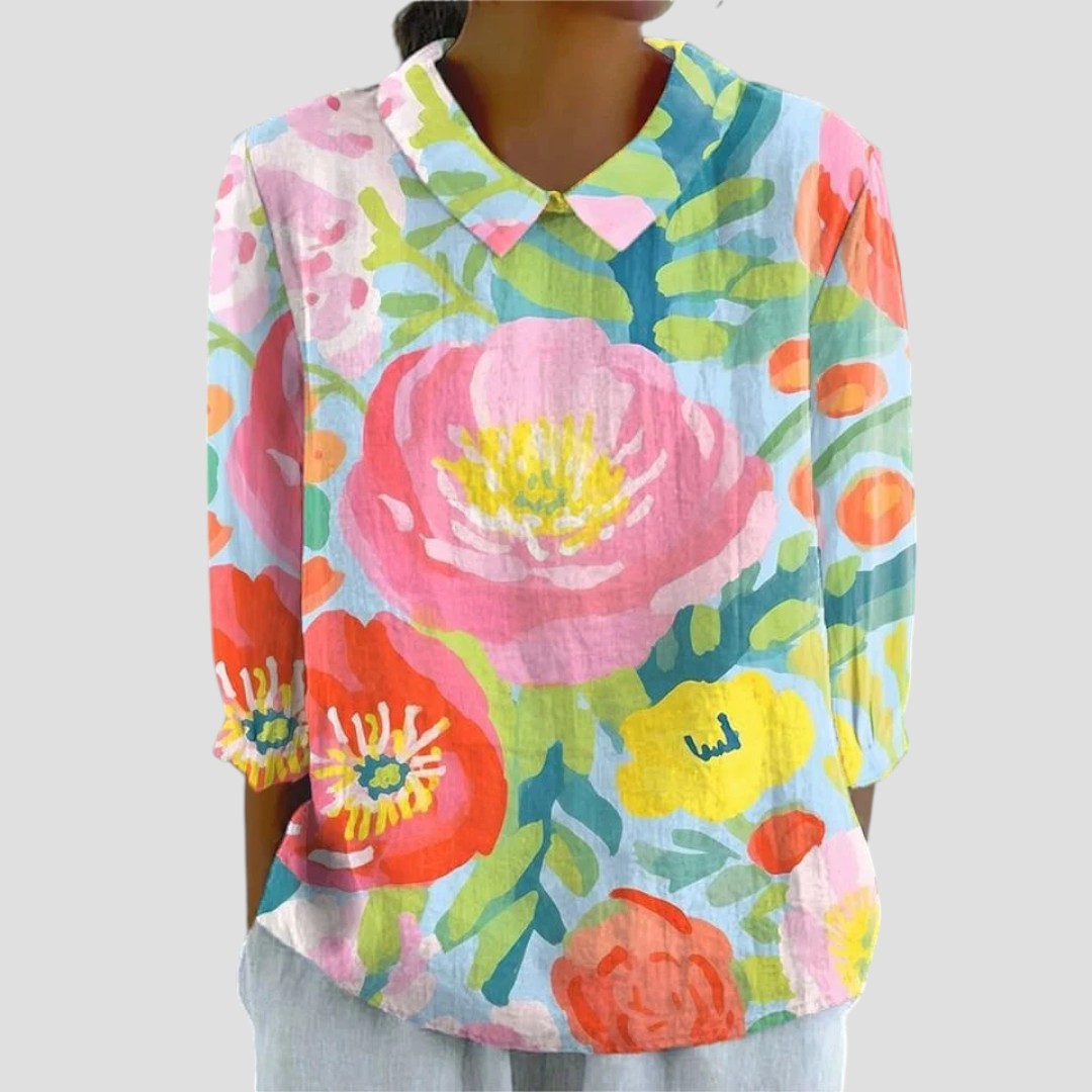 Liana | Blusa Florele