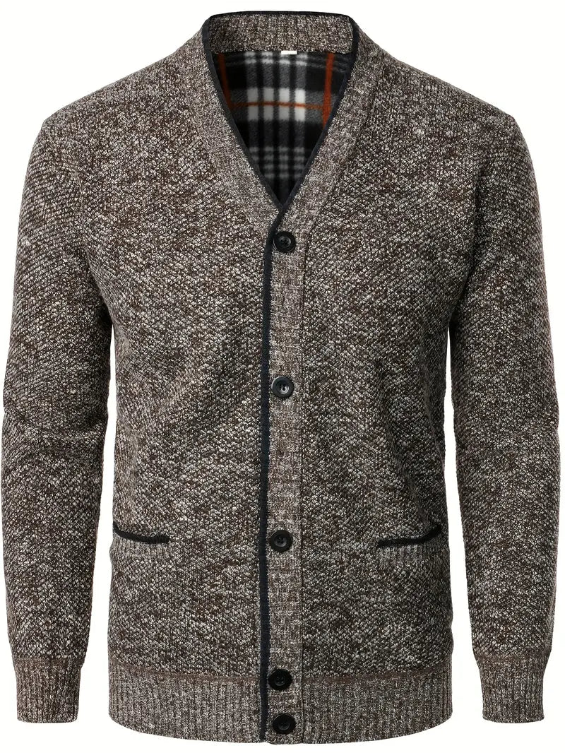Fulton | Maglione Tricot Casual con Maniche Lunghe