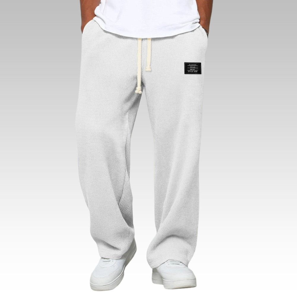 Androw - Comodi Pantaloni a Gamba Larga