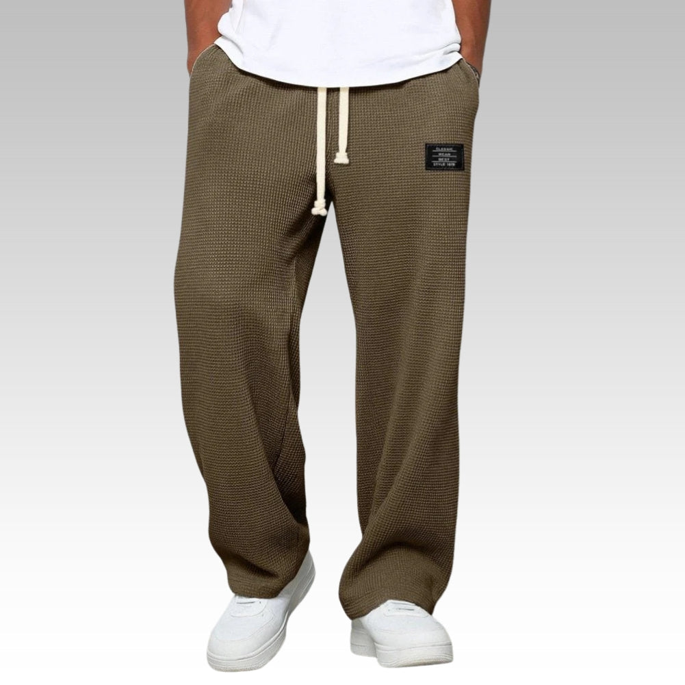Androw - Comodi Pantaloni a Gamba Larga