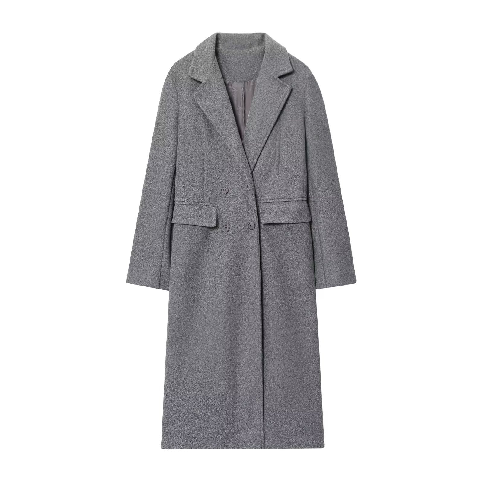 Vittoria Elisei | Cappotto Elegante Lungo in Lana Premium