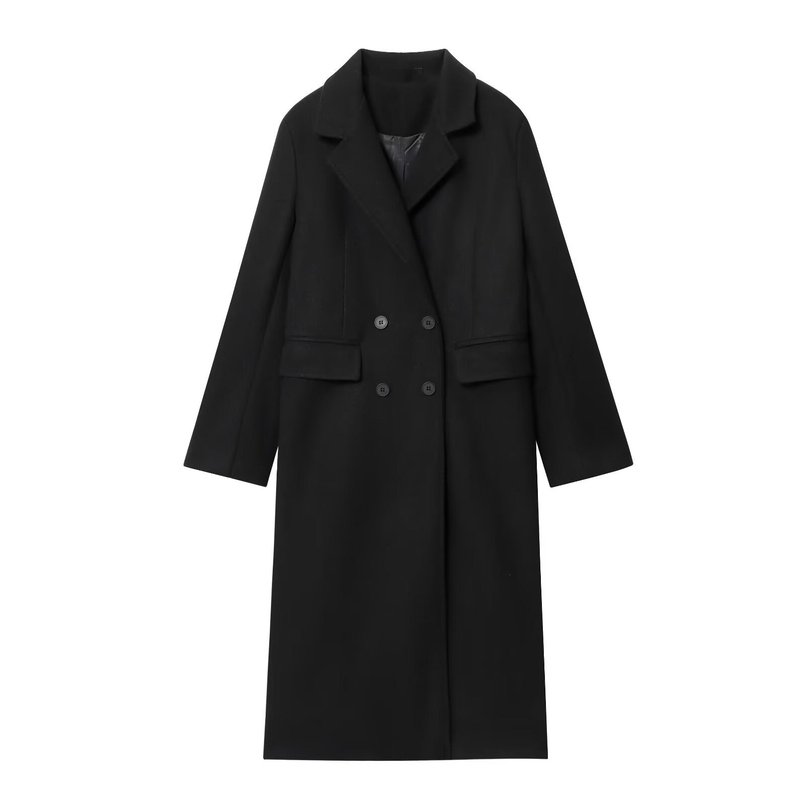 Vittoria Elisei | Cappotto Elegante Lungo in Lana Premium