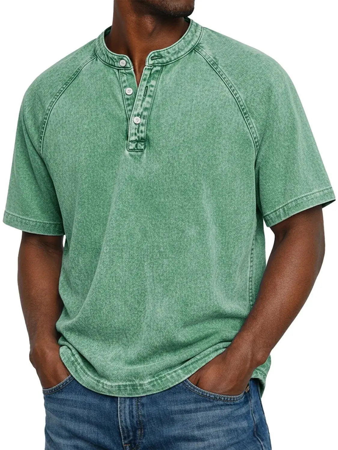 Esarot - Camicia Vintage Con Bottoni