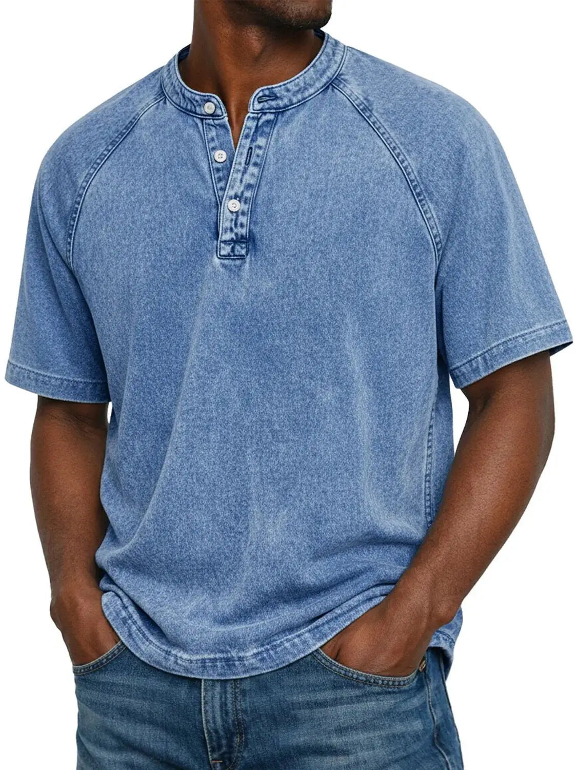 Esarot - Camicia Vintage Con Bottoni