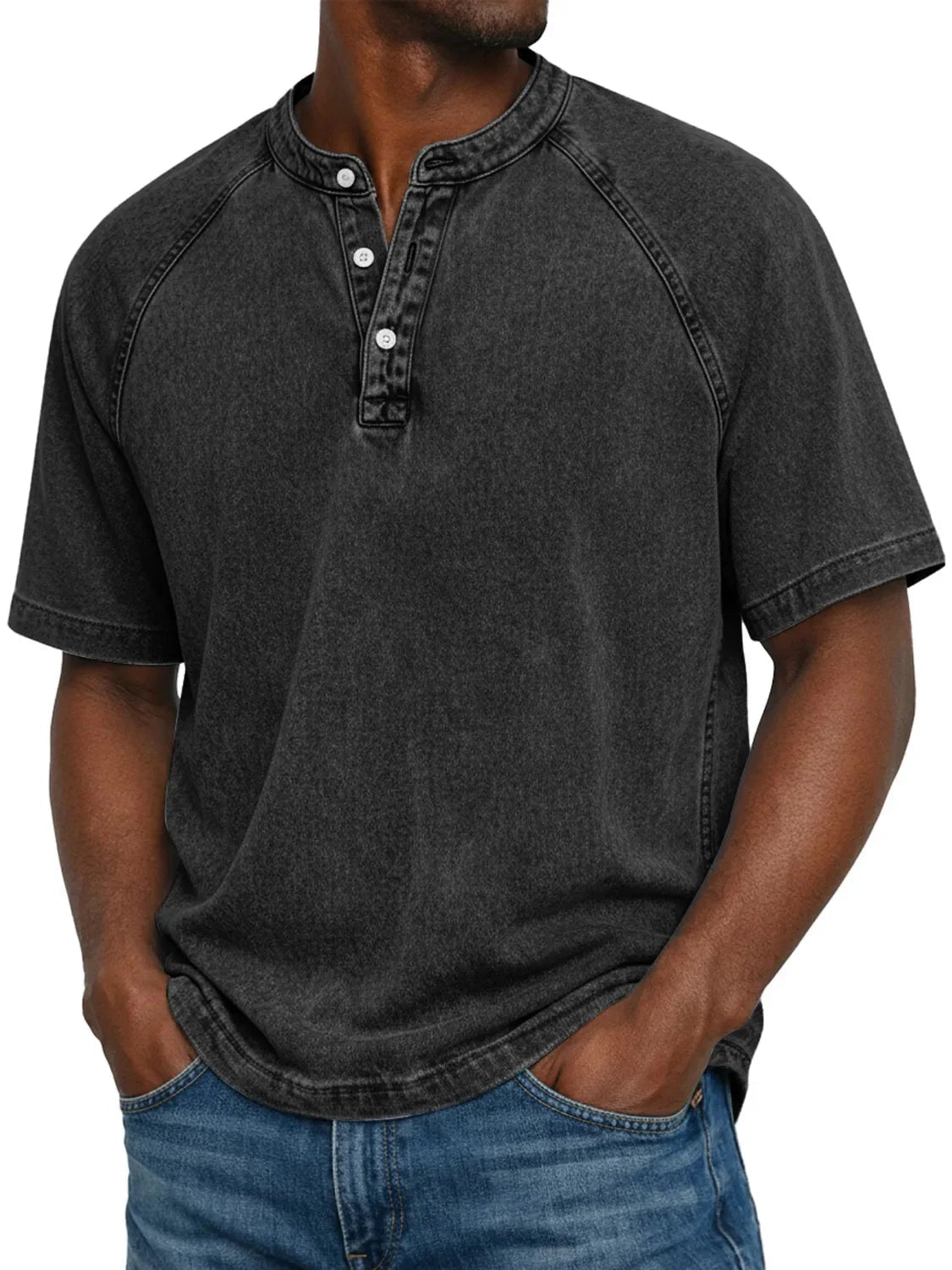 Esarot - Camicia Vintage Con Bottoni