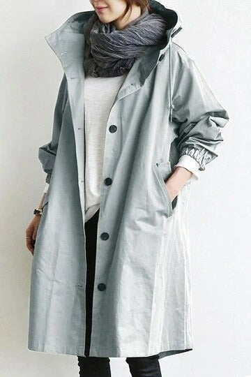 Mandy | Elegante trench impermeabile