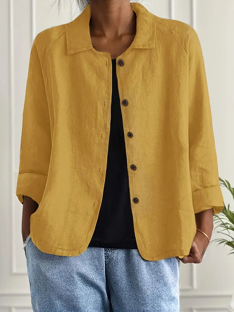 Sofia | Camicia Classica in Cotone Leggero