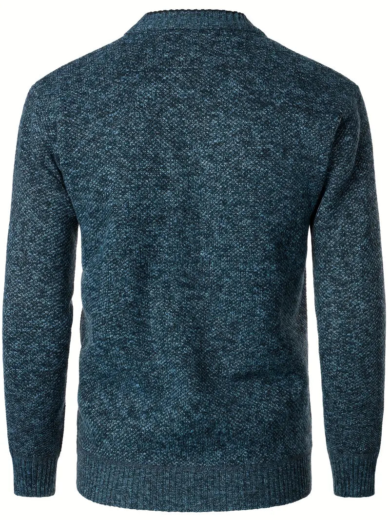 Fulton | Maglione Tricot Casual con Maniche Lunghe