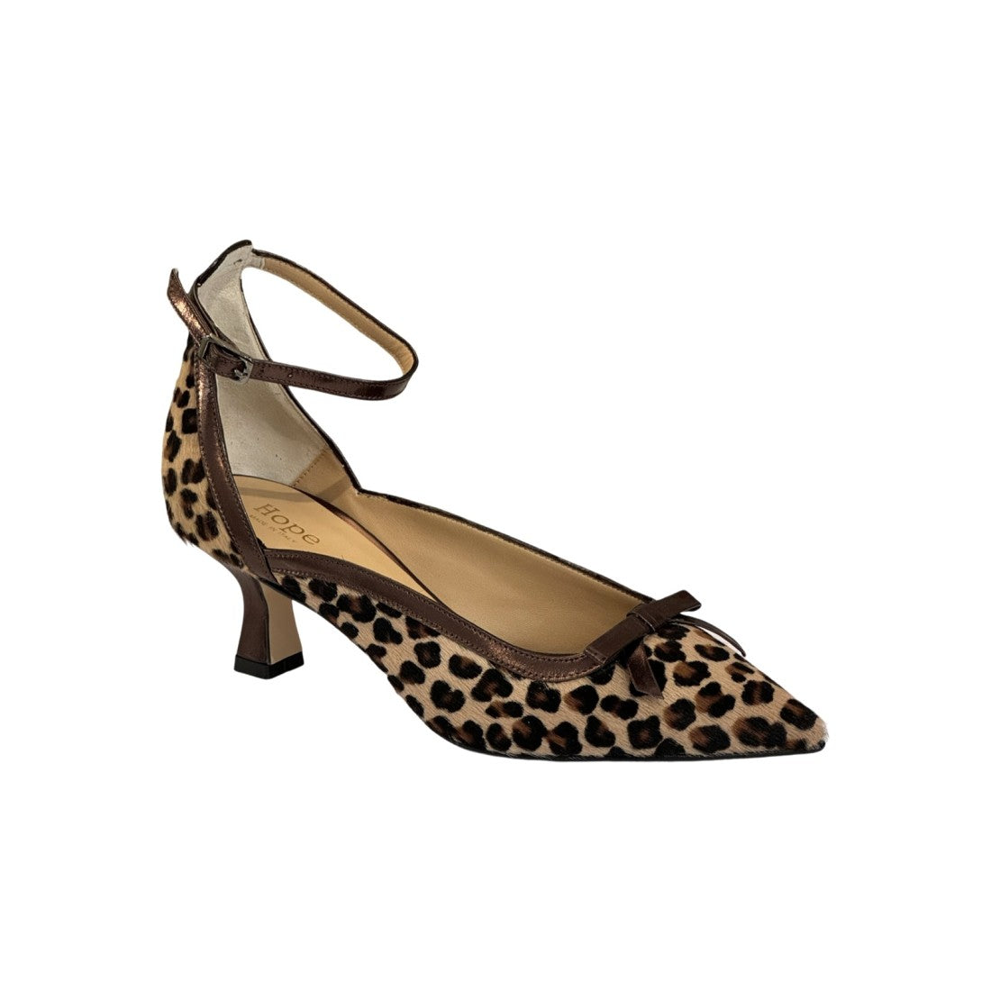 DÉCOLLETÉ STAMPA LEOPARDATA