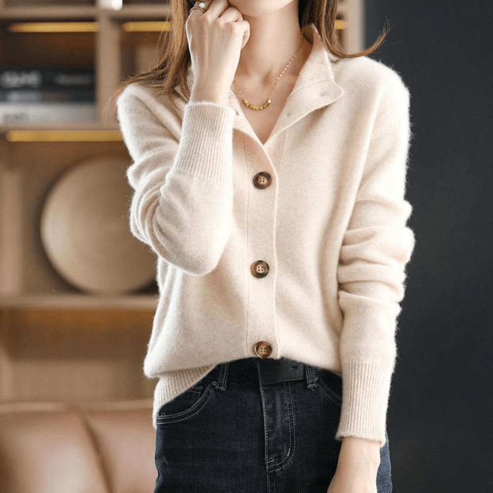 Anny | Cardigan di Cashmere Lussuoso