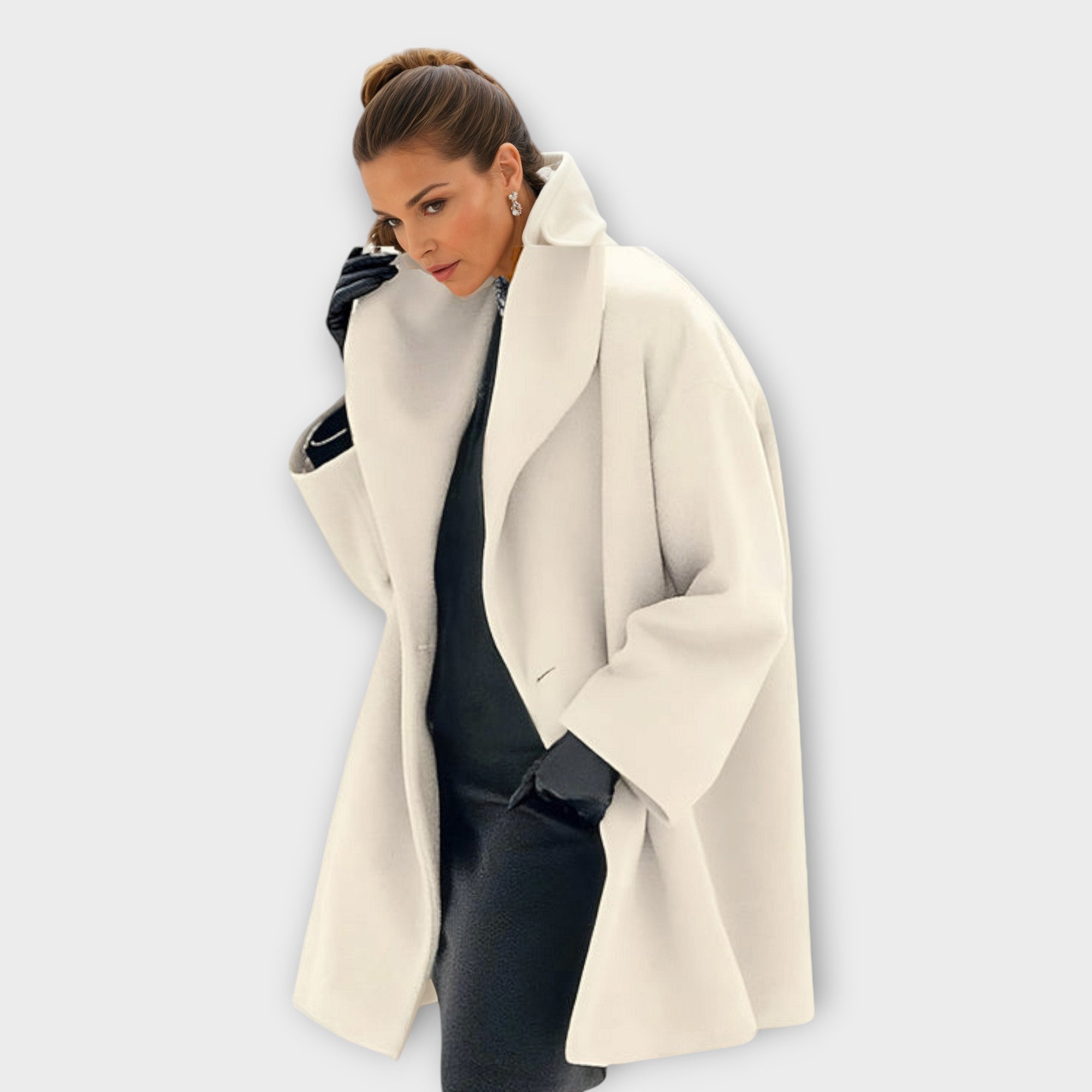 Emma | Cappotto di lana impermeabile Premium